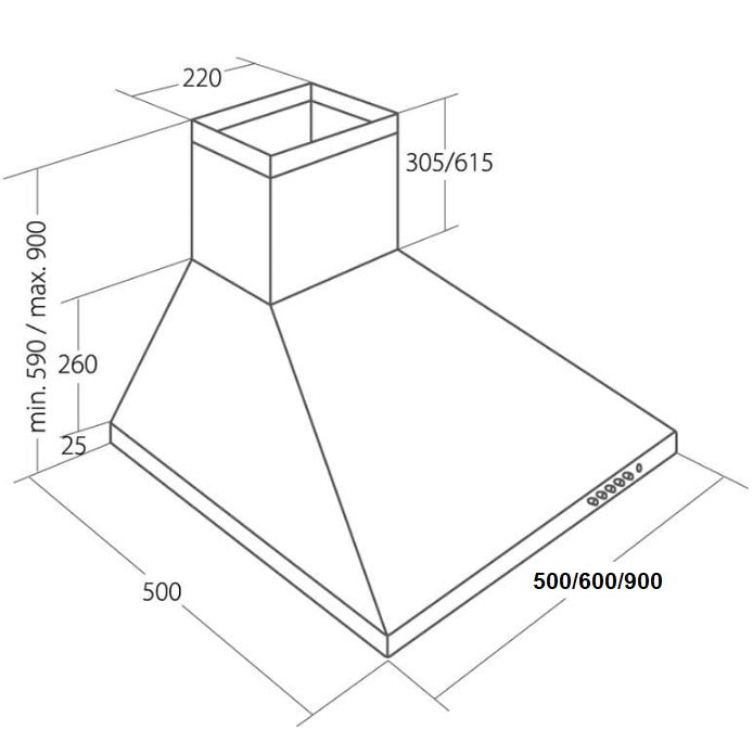 Akpo WK-4 Classic Eco 60 cm Inox