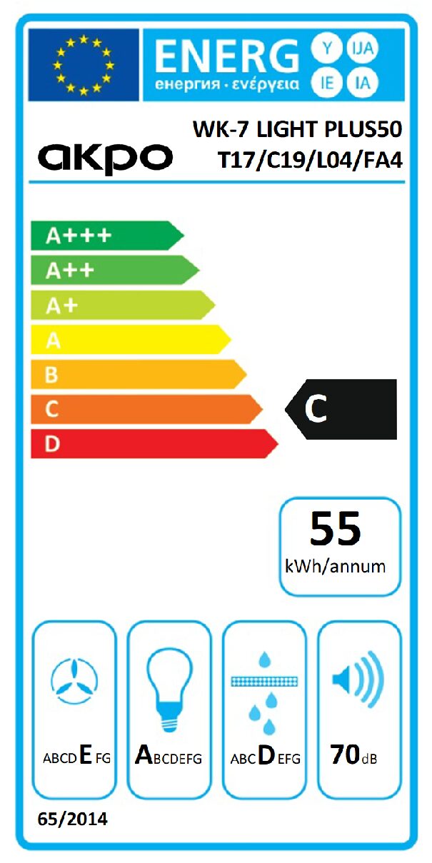 Akpo WK-7 Light Plus 60cm Inox