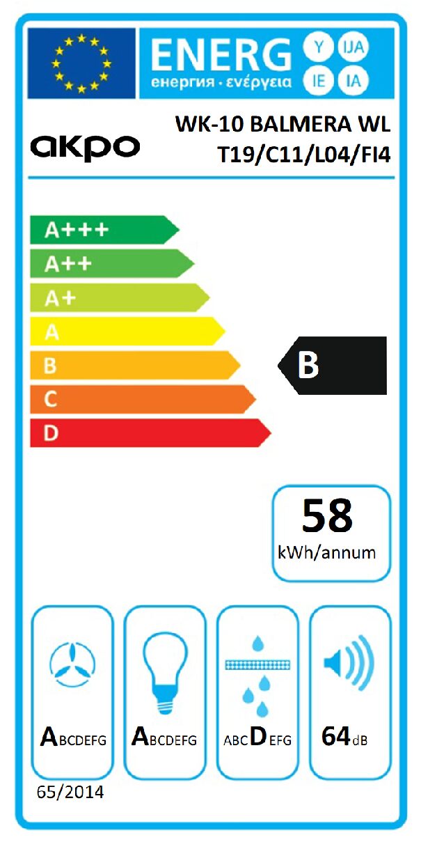 Akpo WK-10 Balmera WL 40cm Black