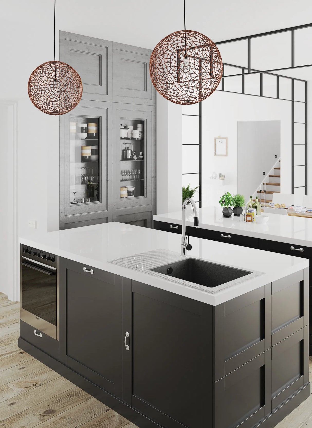 Deante BCA_064M Aster Sink Mixer with Spout, with RO (Chrome)