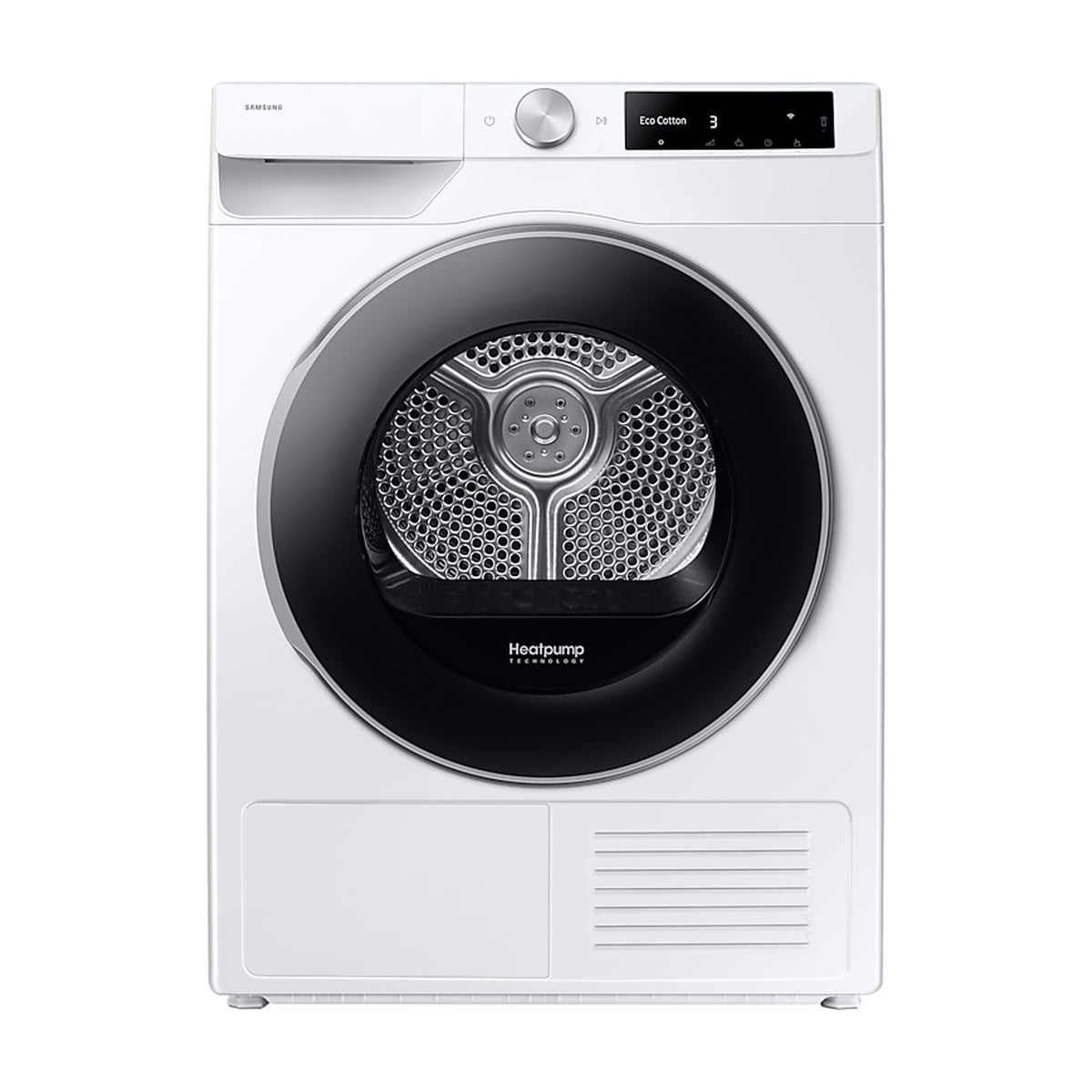 Samsung DV90DG6845LEU3 front view white
