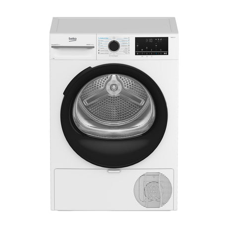 BM3T41233WBEU heat pump tumble dryer front view