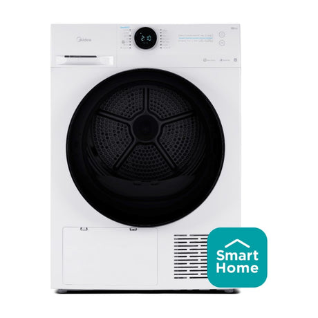 Midea tumble dryer MD200H80BW/W-HR front view