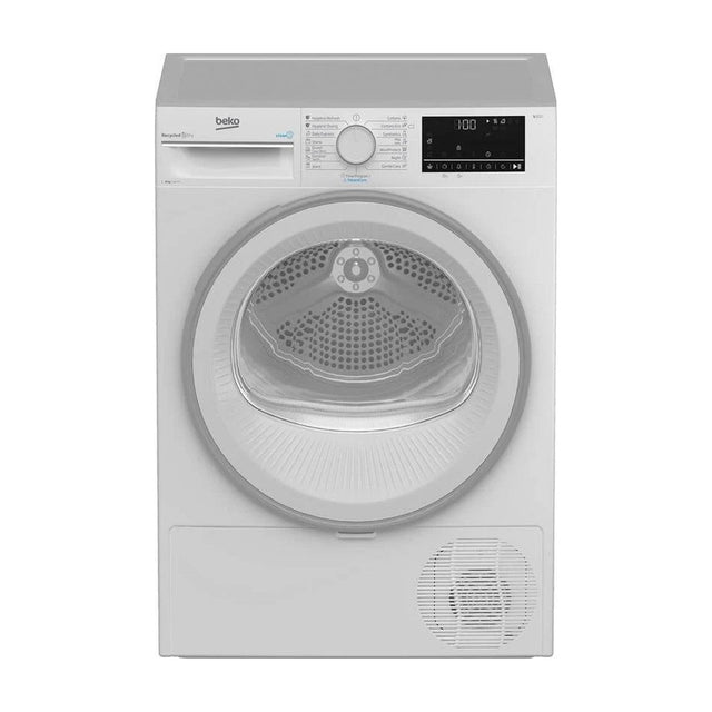Beko B3T42242 heat pump tumble dryer front view