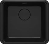 Deante ZKM_N10A Momi Undermount Granite Sink, 1-Bowl (Nero)